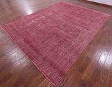 Persian Overdyed Hand Knotted Wool Rug - 9' 6" X 12' 10" - Golden Nile