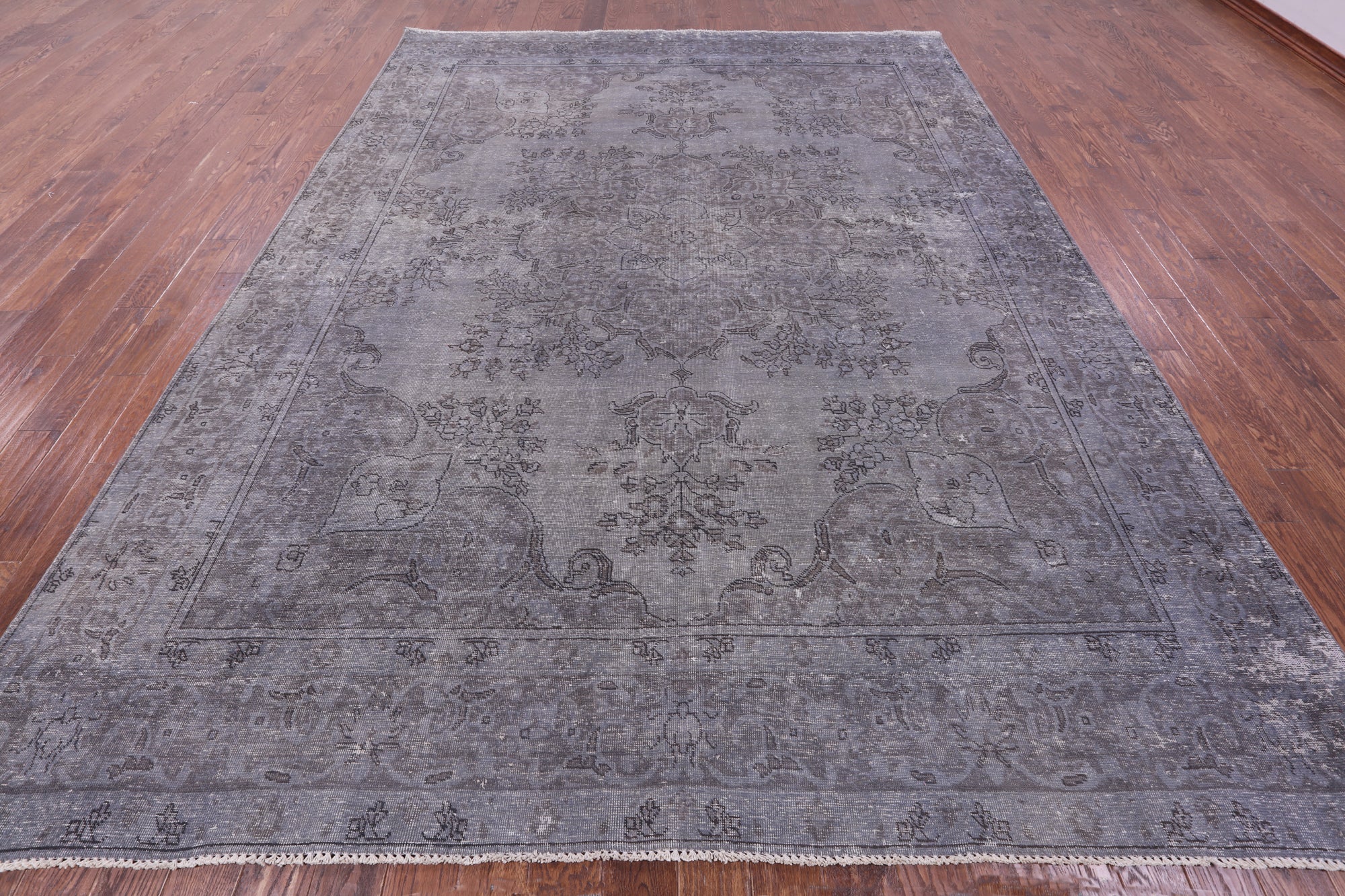 Persian Overdyed Hand Knotted Wool Rug - 9' 5" X 12' 3" - Golden Nile