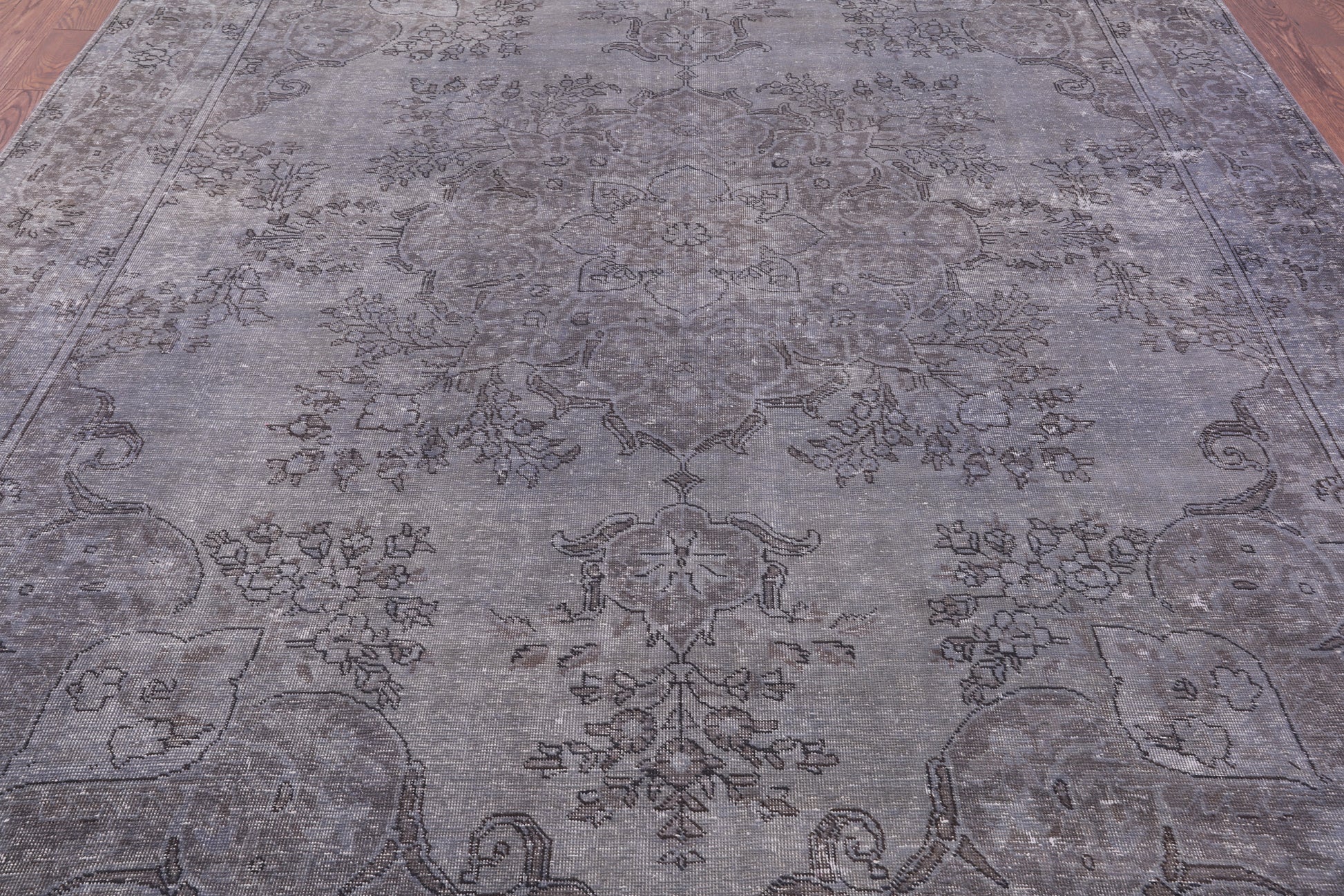 Persian Overdyed Hand Knotted Wool Rug - 9' 5" X 12' 3" - Golden Nile