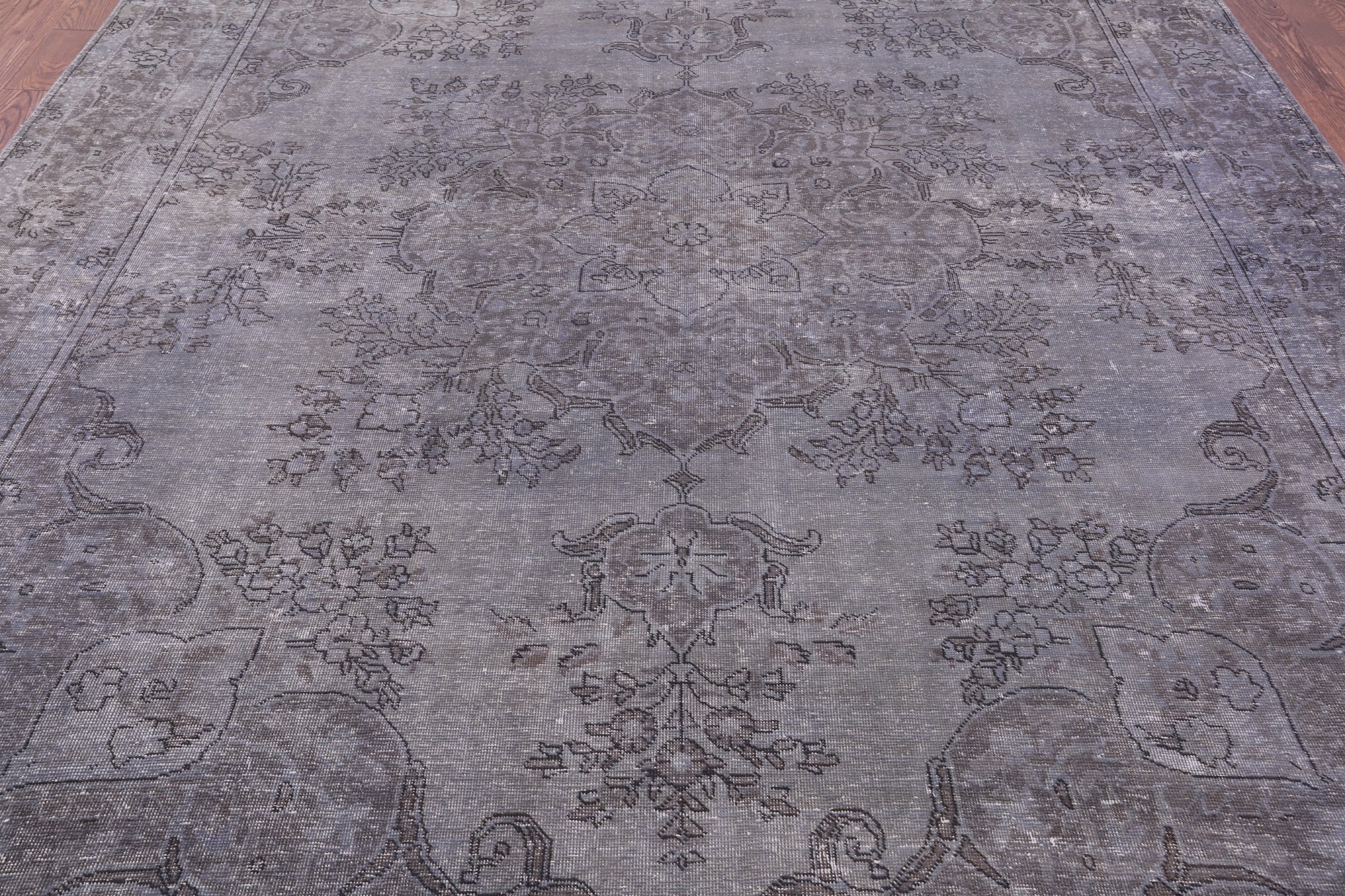 Persian Overdyed Hand Knotted Wool Rug - 9' 5" X 12' 3" - Golden Nile
