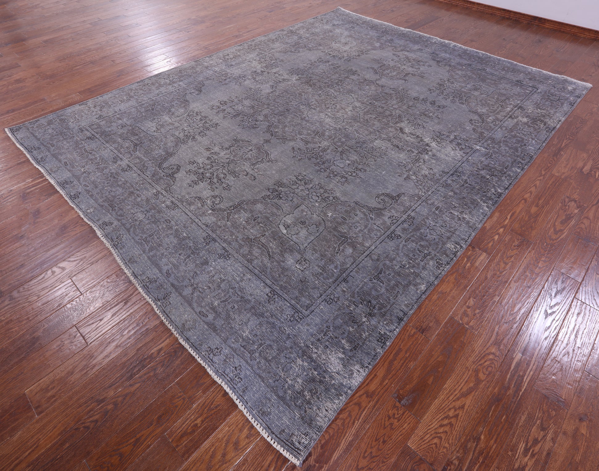 Persian Overdyed Hand Knotted Wool Rug - 9' 5" X 12' 3" - Golden Nile