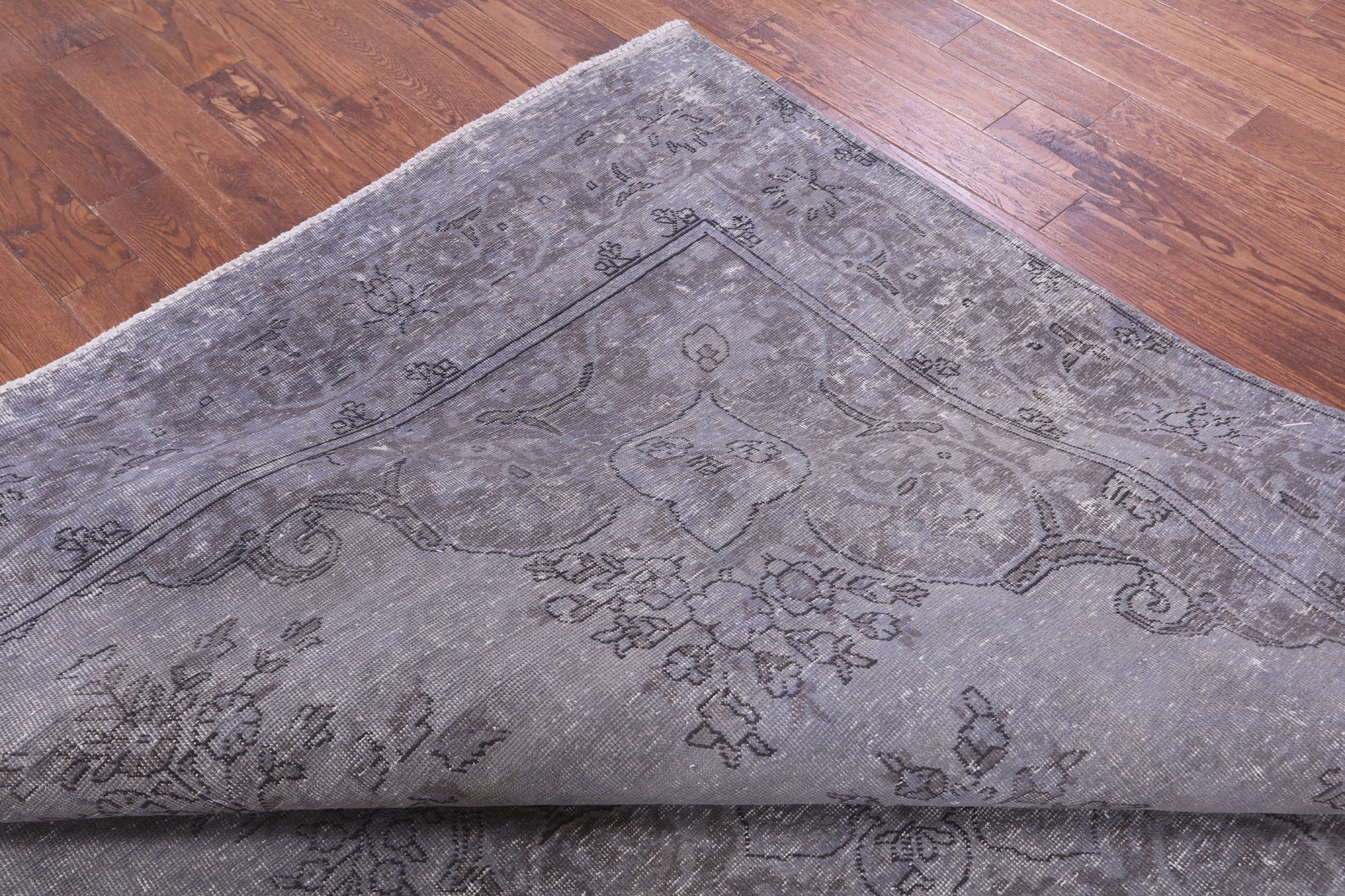 Persian Overdyed Hand Knotted Wool Rug - 9' 5" X 12' 3" - Golden Nile