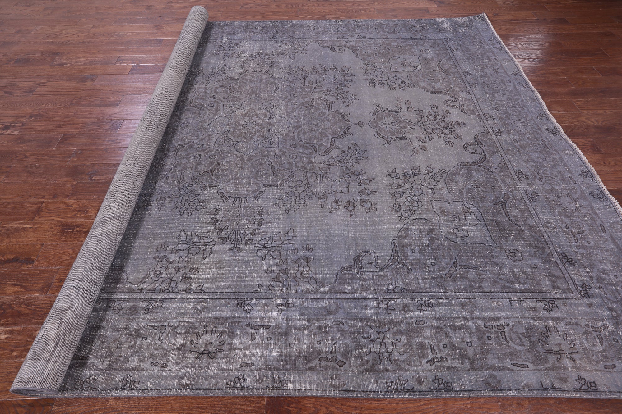 Persian Overdyed Hand Knotted Wool Rug - 9' 5" X 12' 3" - Golden Nile