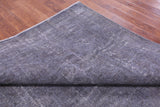Persian Overdyed Hand Knotted Wool Rug - 7' 10" X 11' 5" - Golden Nile