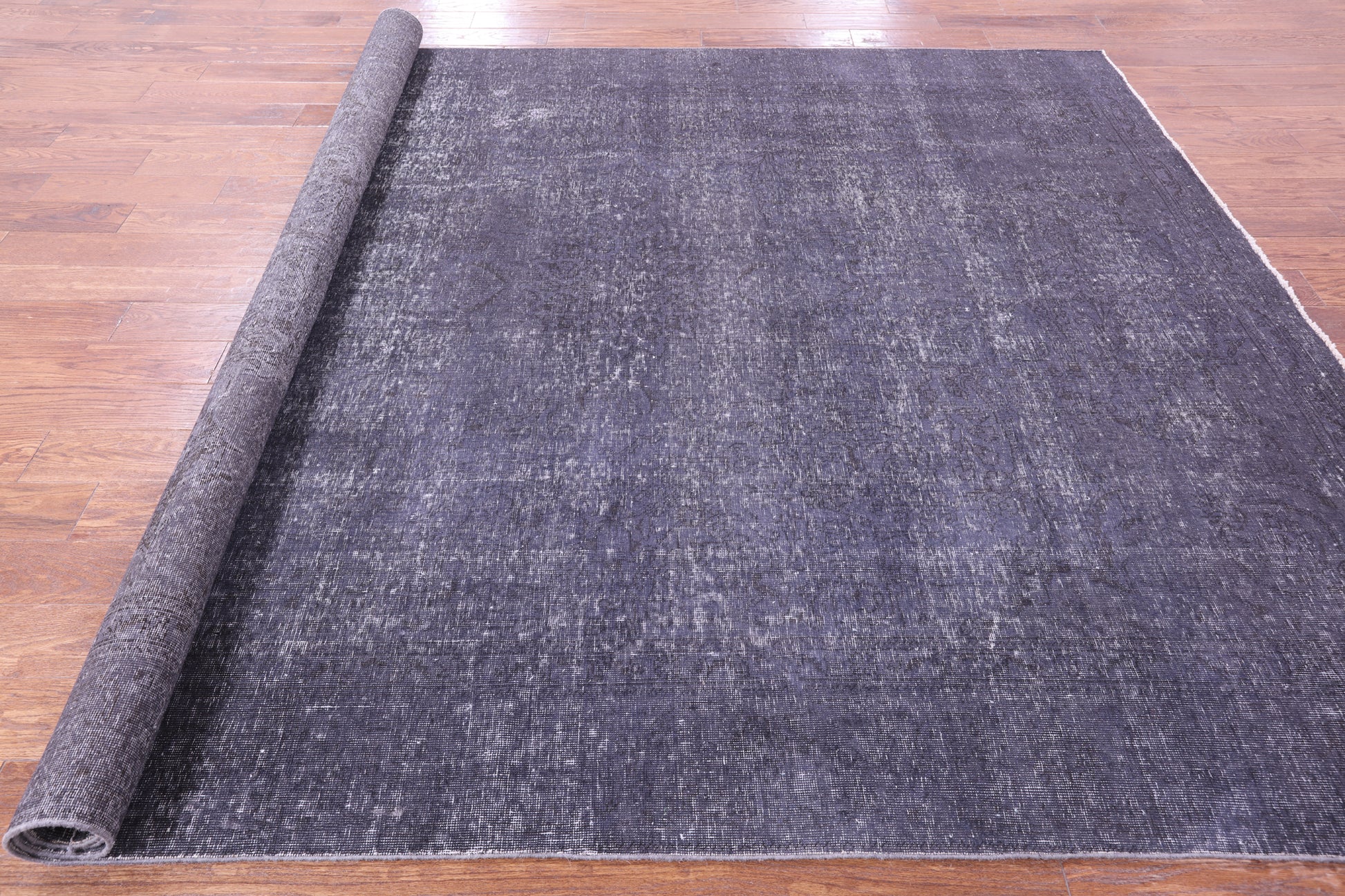 Persian Overdyed Hand Knotted Wool Rug - 7' 10" X 10' 5" - Golden Nile