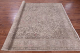 Persian Vintage White Wash Hand Knotted Wool Rug - 8' 2" X 11' 1" - Golden Nile