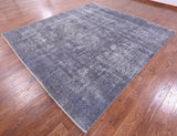 Persian Overdyed Hand Knotted Wool Rug - 9' 7" X 10' 5" - Golden Nile
