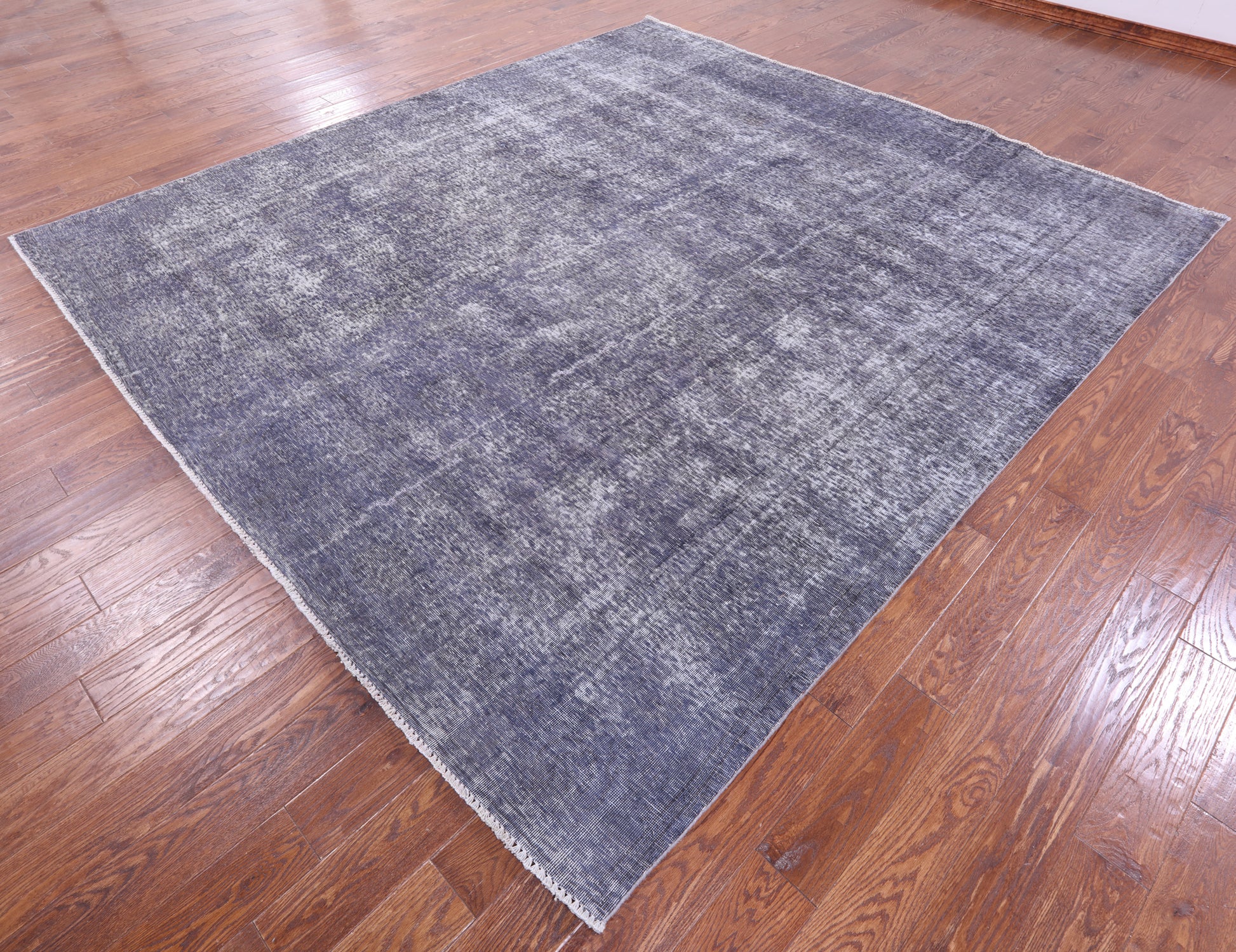 Persian Overdyed Hand Knotted Wool Rug - 9' 7" X 10' 5" - Golden Nile