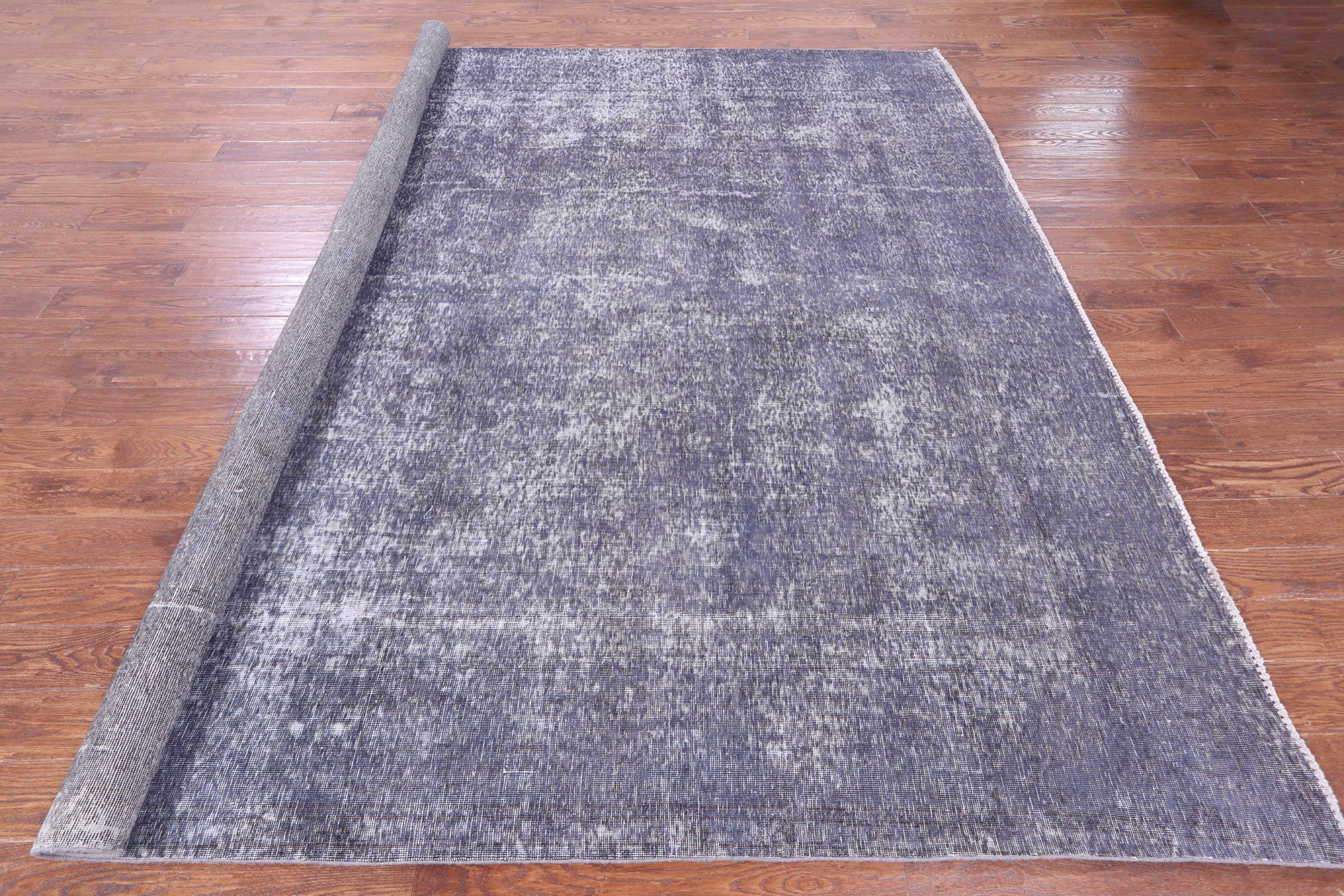 Persian Overdyed Hand Knotted Wool Rug - 9' 7" X 10' 5" - Golden Nile