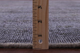 Grey Persian Overdyed Hand Knotted Wool Rug - 8' 10" X 12' 6" - Golden Nile