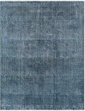 Green Persian Overdyed Hand Knotted Wool Rug - 9' 5" X 12' 0" - Golden Nile