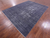 Persian Overdyed Handmade Wool Rug - 9' 3" X 12' 5" - Golden Nile
