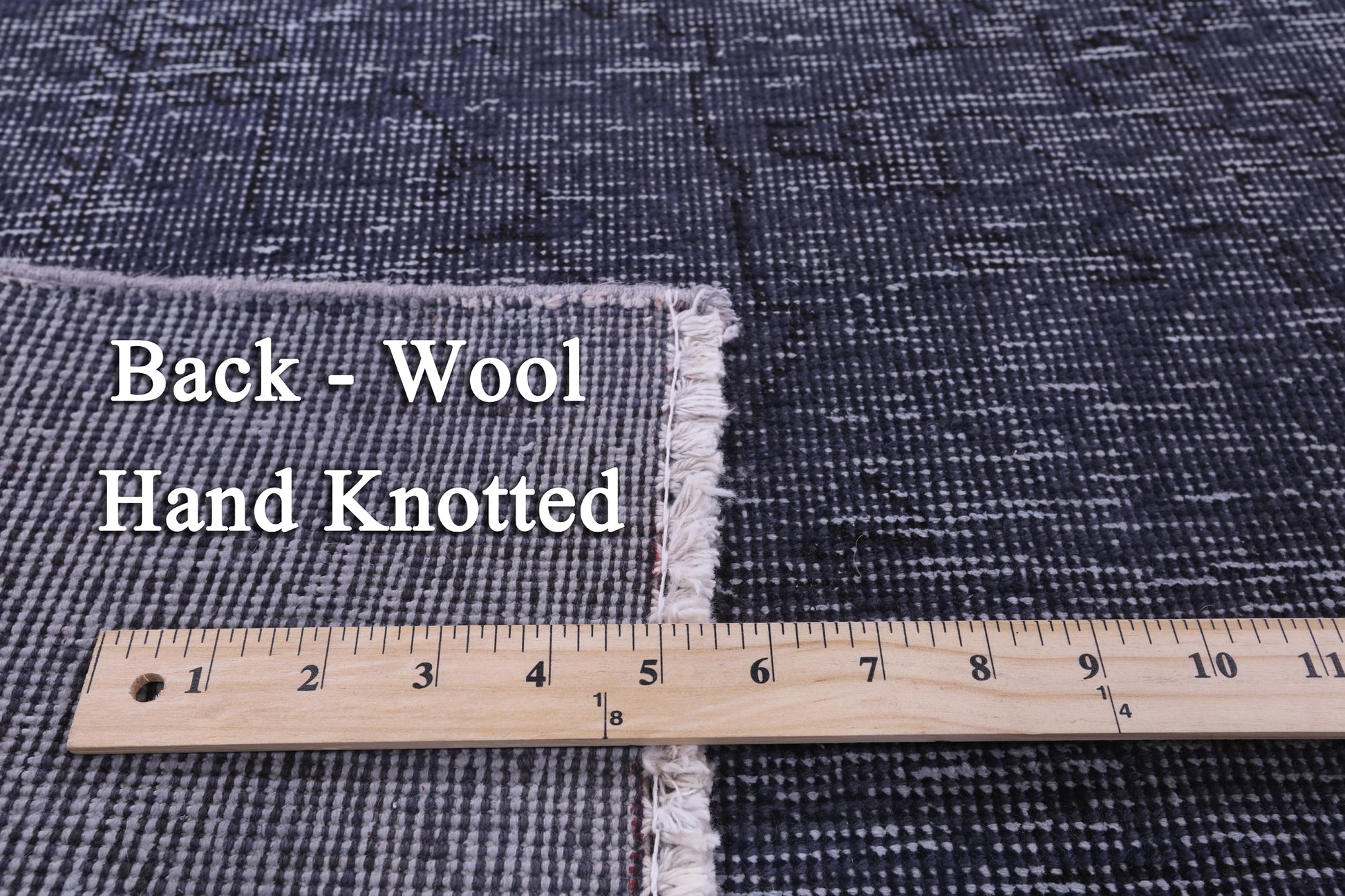 Persian Overdyed Handmade Wool Rug - 9' 3" X 12' 5" - Golden Nile