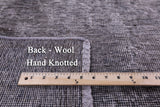 Persian Overdyed Handmade Wool Rug - 7' 2" X 10' 9" - Golden Nile