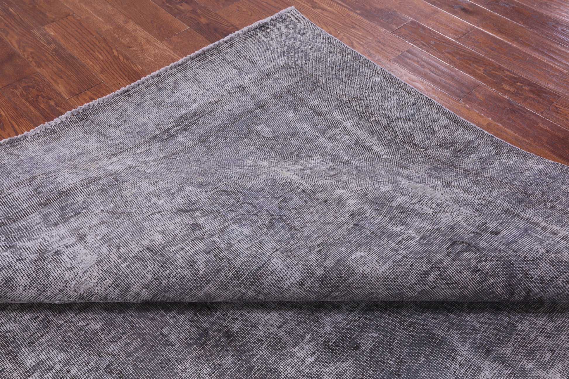 Persian Overdyed Handmade Wool Rug - 7' 2" X 10' 9" - Golden Nile