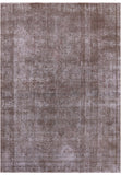Persian Overdyed Handmade Wool Rug - 7' 10" X 11' 0" - Golden Nile