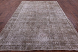 Persian Overdyed Handmade Wool Rug - 7' 10" X 11' 0" - Golden Nile
