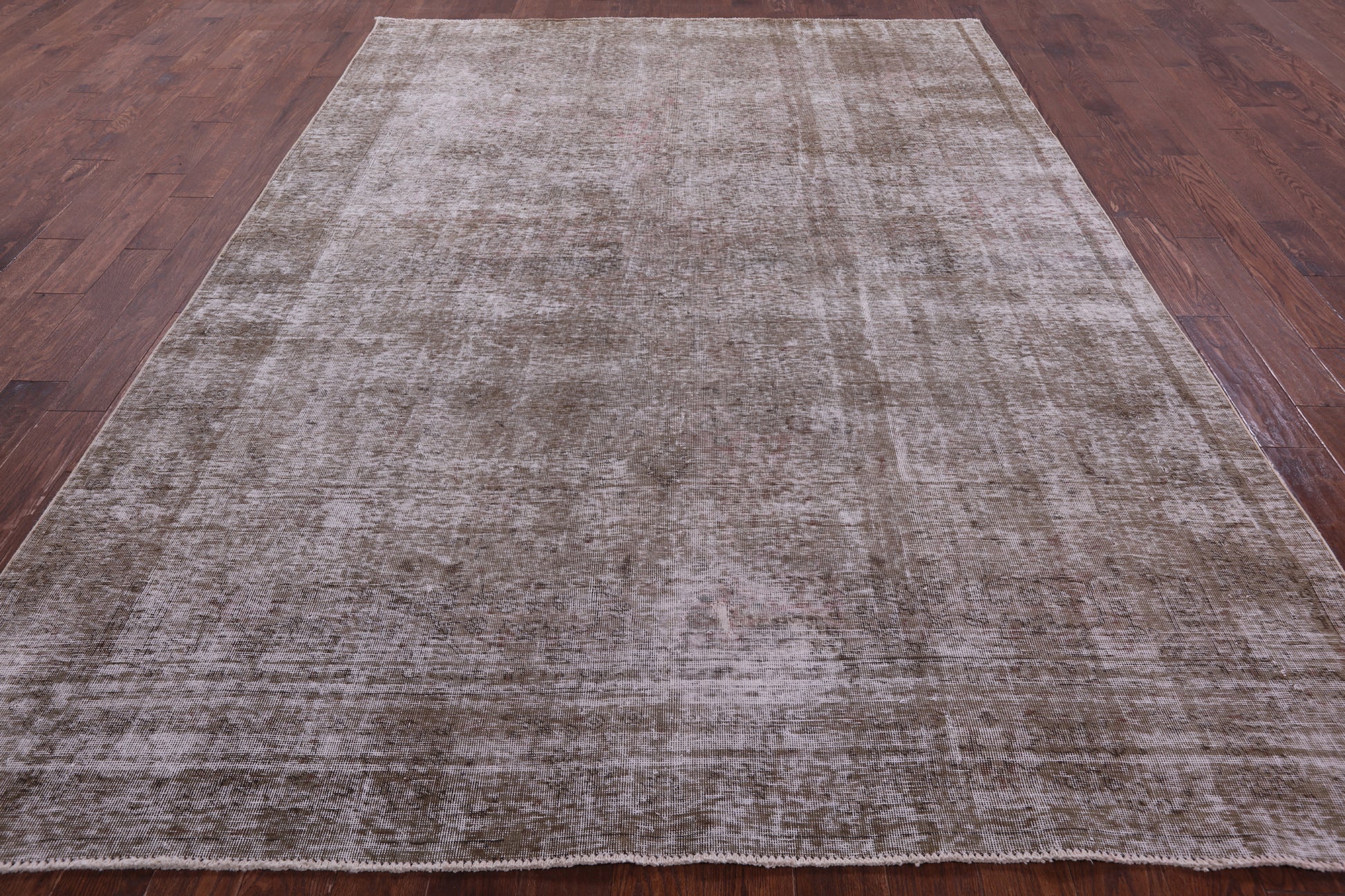 Persian Overdyed Handmade Wool Rug - 7' 10" X 11' 0" - Golden Nile