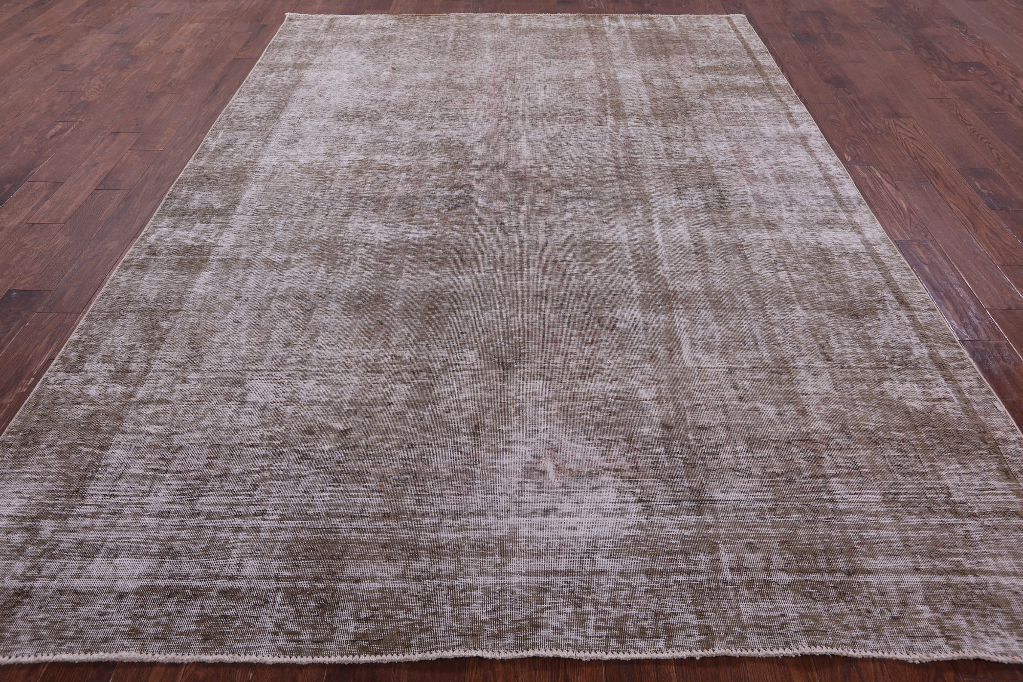 Persian Overdyed Handmade Wool Rug - 7' 10" X 11' 0" - Golden Nile