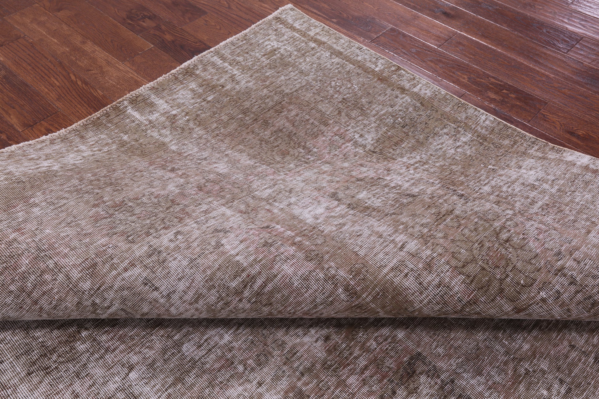 Persian Overdyed Handmade Wool Rug - 7' 10" X 11' 0" - Golden Nile