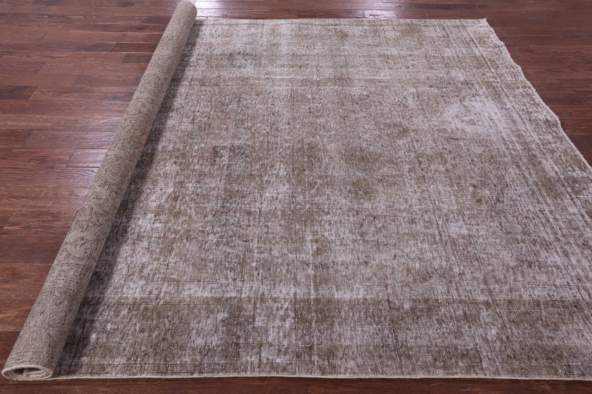 Persian Overdyed Handmade Wool Rug - 7' 10" X 11' 0" - Golden Nile