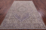 Persian Vintage White Wash Handmade Wool Rug - 6' 10" X 10' 4" - Golden Nile