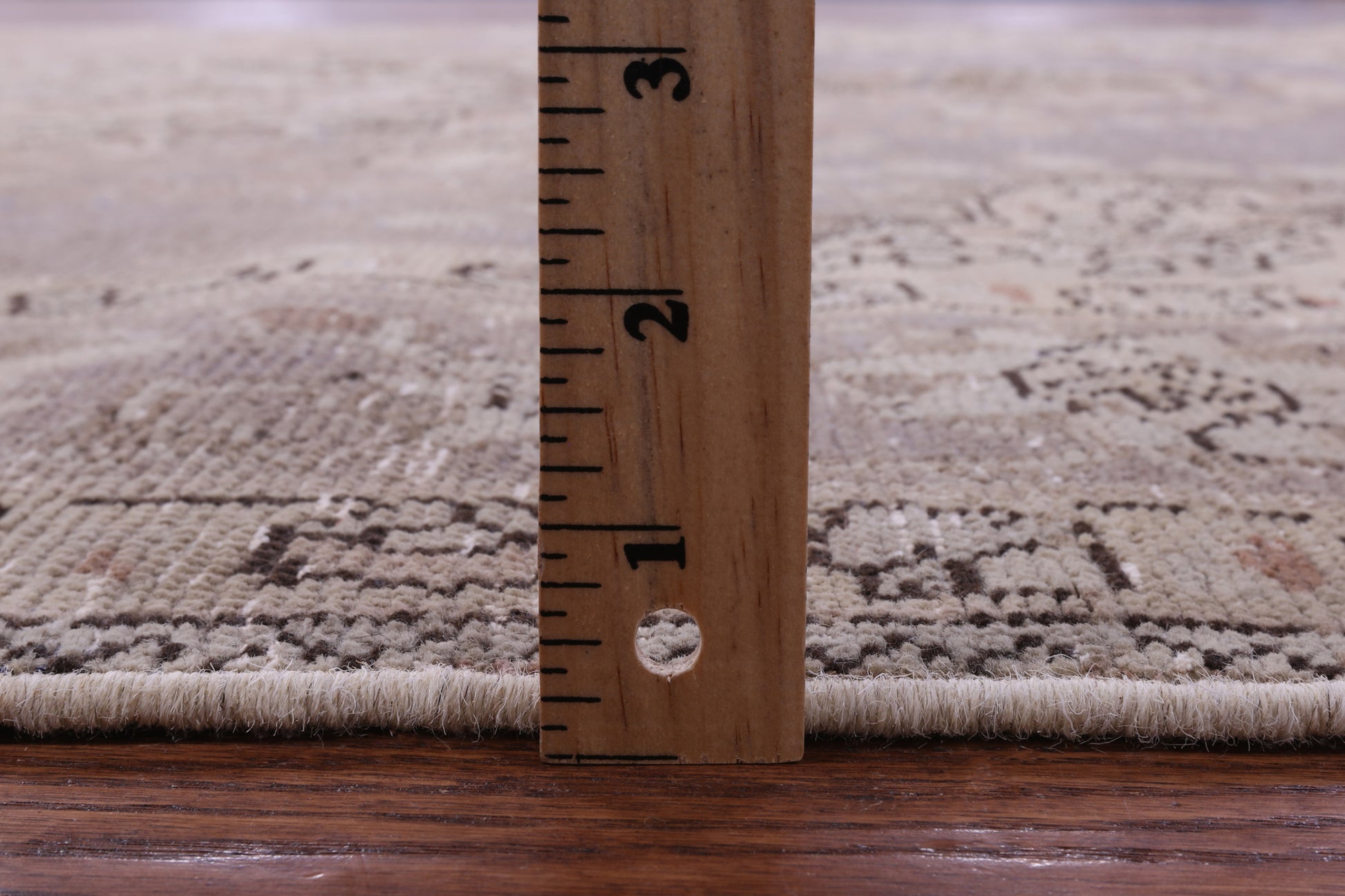 Persian Vintage White Wash Handmade Wool Rug - 6' 10" X 10' 4" - Golden Nile