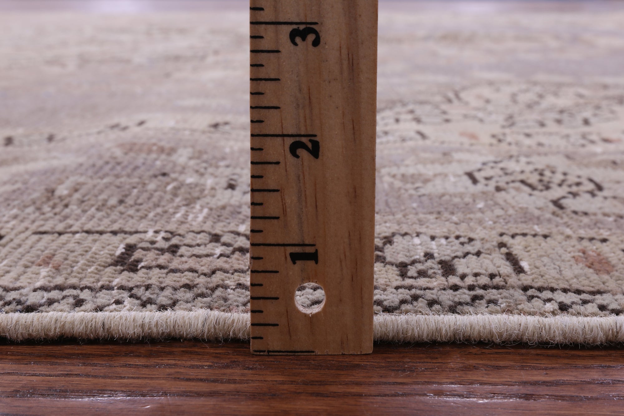 Persian Vintage White Wash Handmade Wool Rug - 6' 10" X 10' 4" - Golden Nile