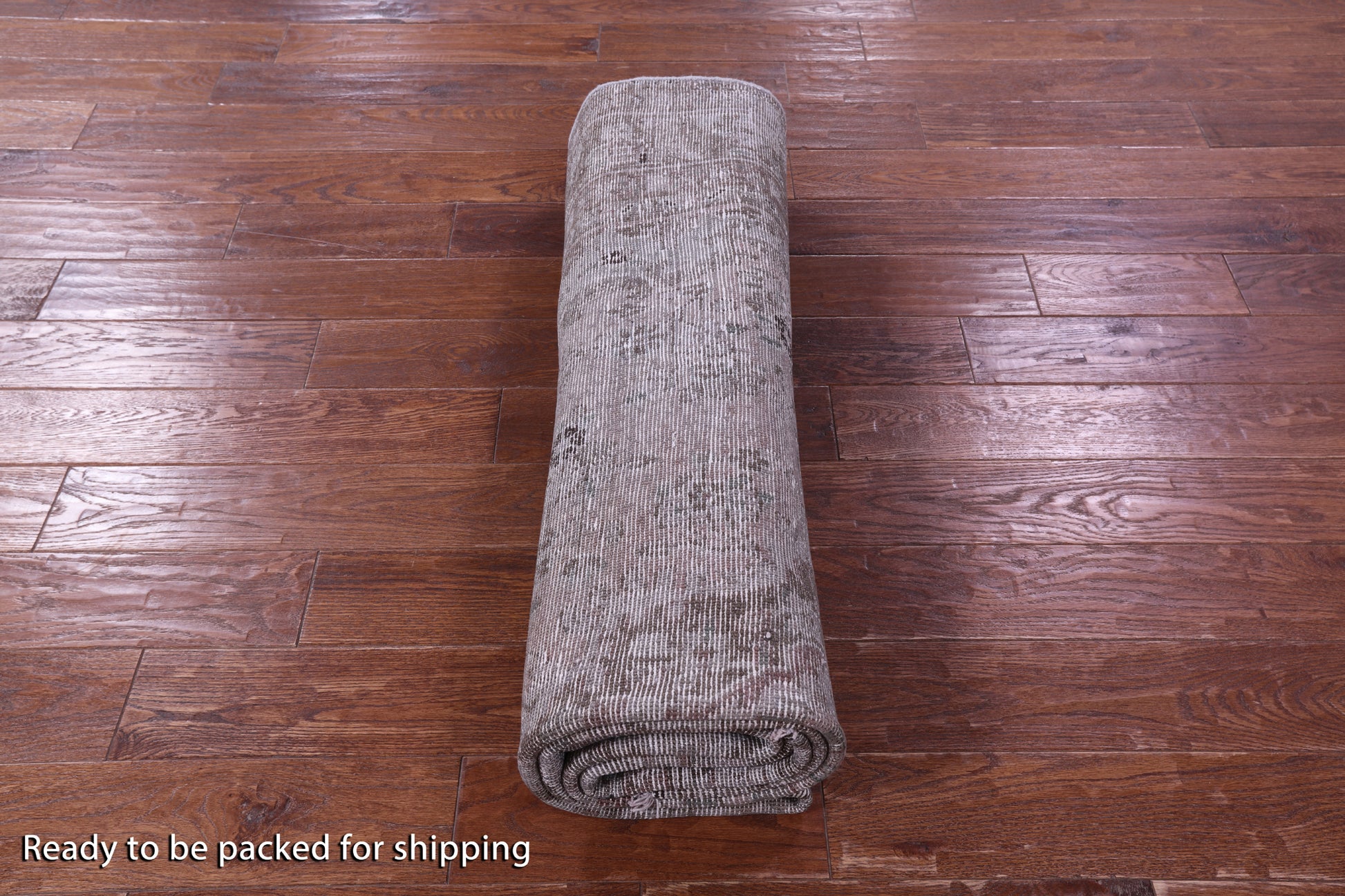 Persian Mashad Overdyed Hand Knotted Wool Rug - 6' 7" X 9' 10" - Golden Nile