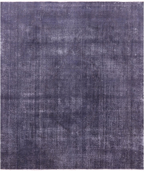 Persian Overdyed Hand Knotted Wool Rug - 9' 10" X 11' 3" - Golden Nile