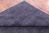 Persian Overdyed Hand Knotted Wool Rug - 9' 10" X 11' 3" - Golden Nile