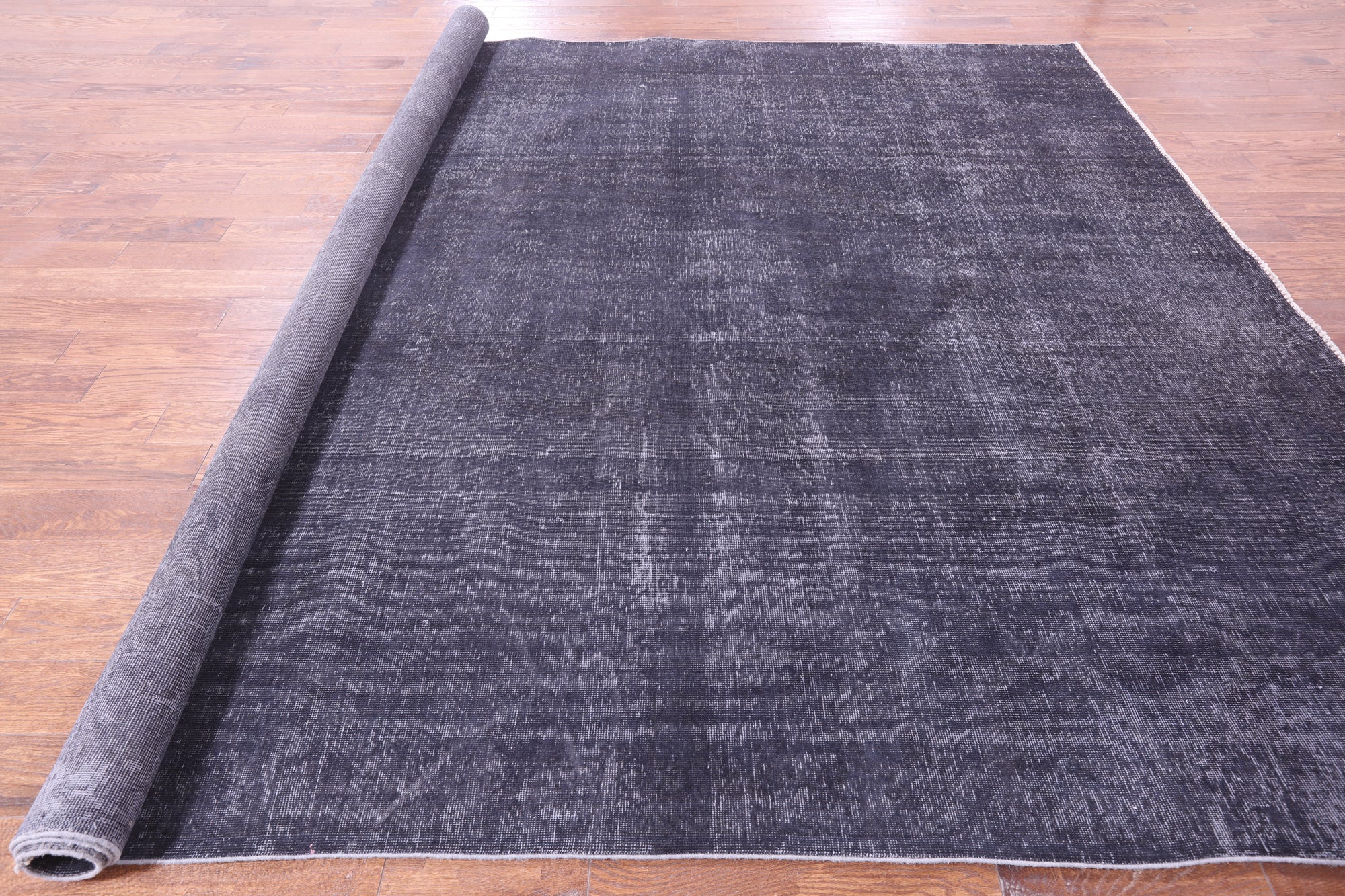 Persian Overdyed Hand Knotted Wool Rug - 9' 10" X 11' 3" - Golden Nile
