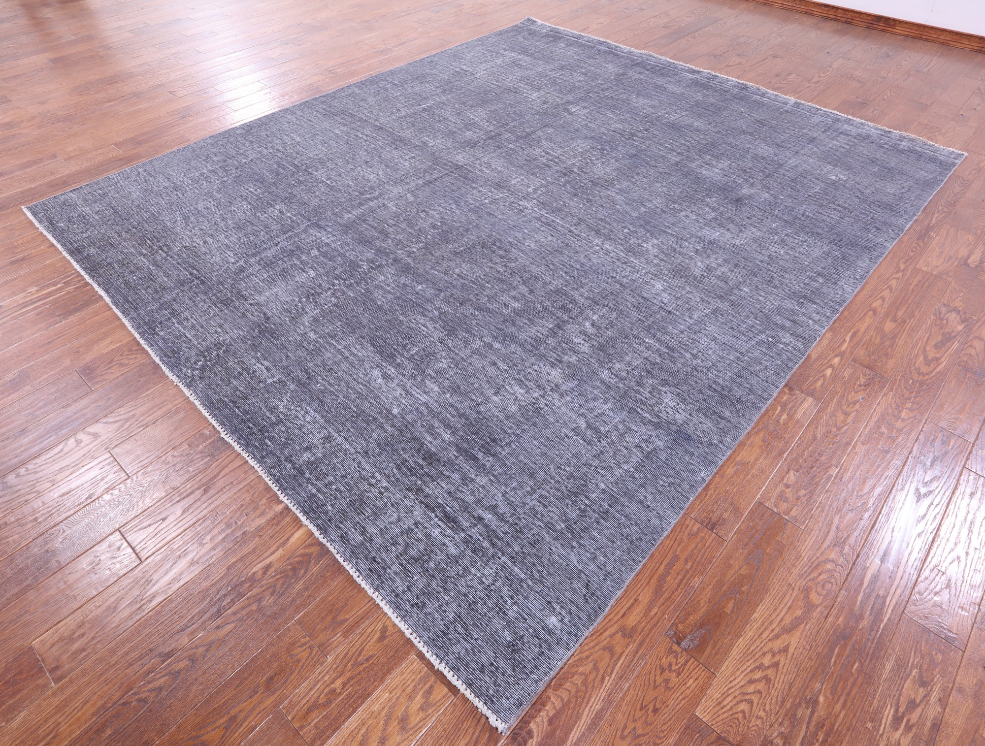 Persian Overdyed Hand Knotted Wool Rug - 9' 2" X 10' 10" - Golden Nile