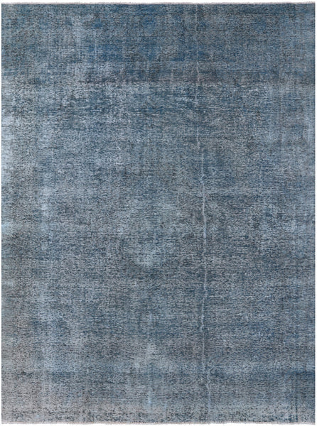 Persian Overdyed Hand Knotted Wool Rug - 9' 3" X 12' 0" - Golden Nile