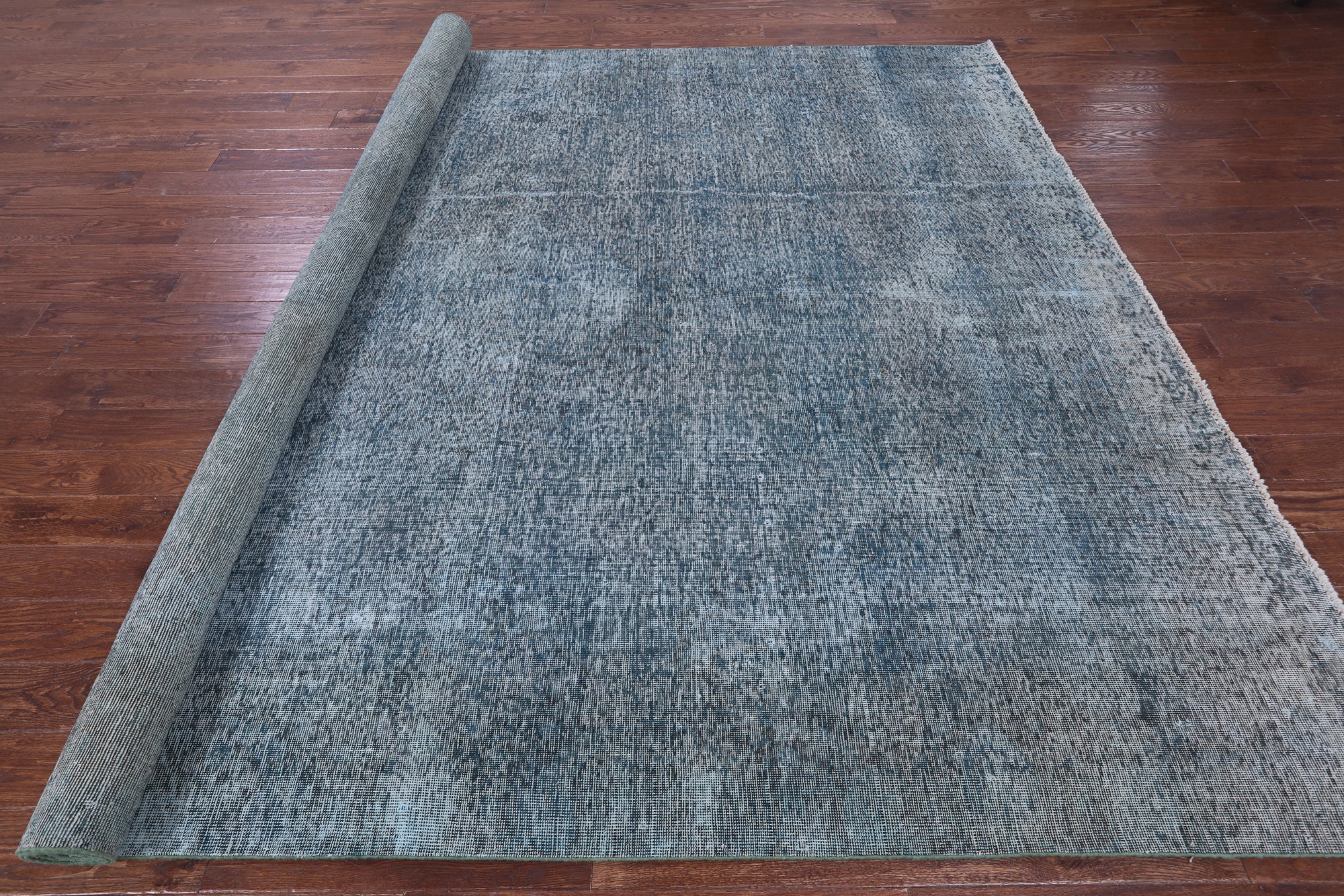 Persian Overdyed Hand Knotted Wool Rug - 9' 3" X 12' 0" - Golden Nile