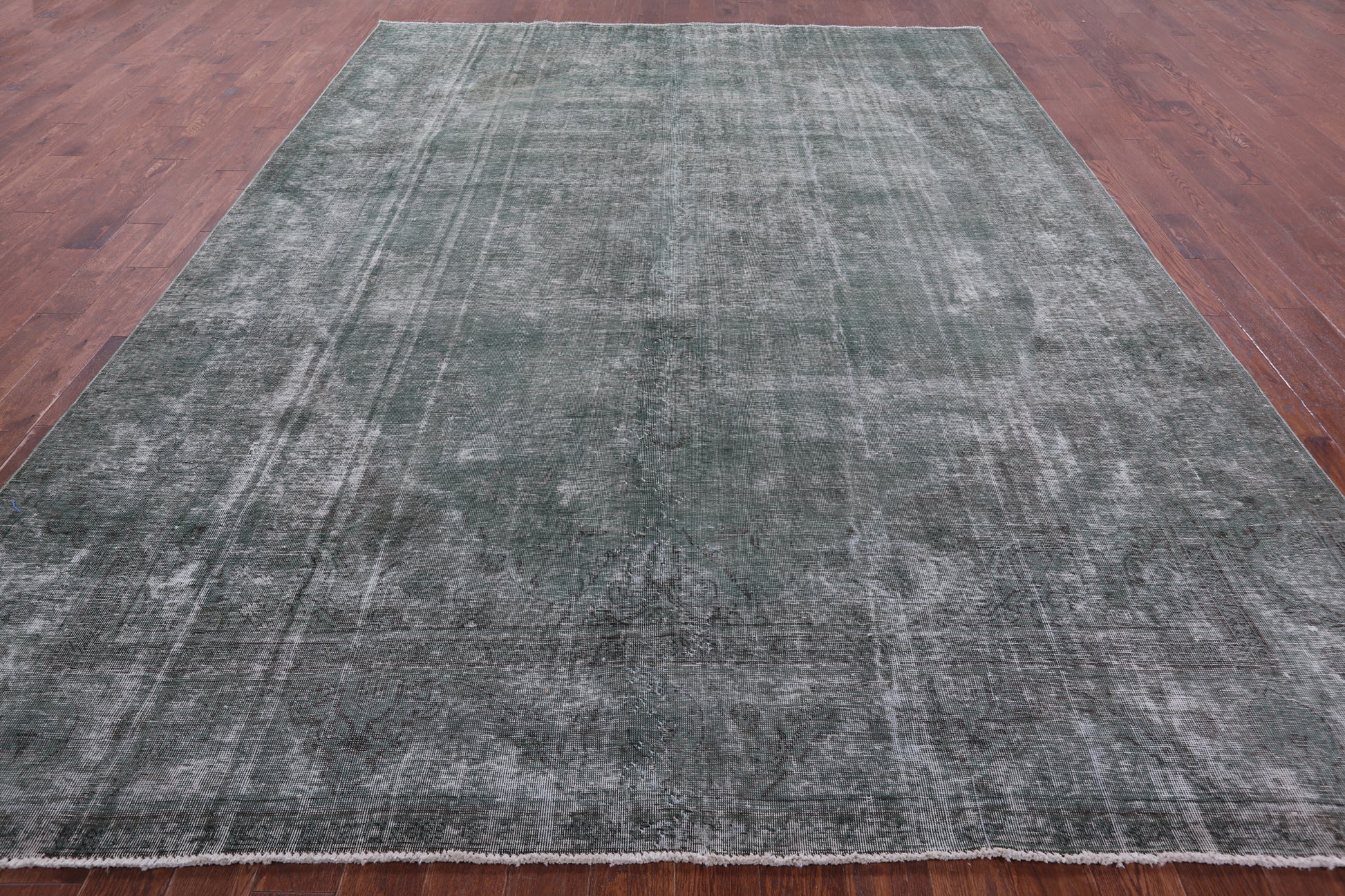 Persian Overdyed Hand Knotted Wool Rug - 9' 8" X 12' 10" - Golden Nile