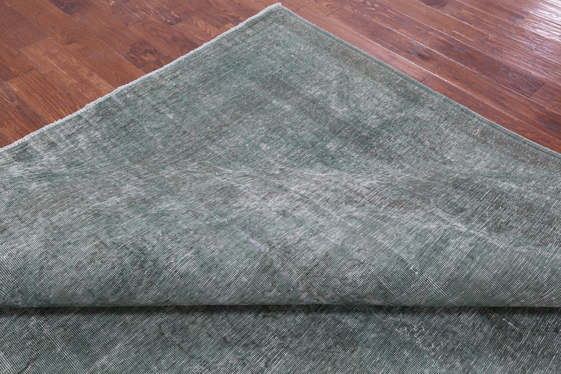 Persian Overdyed Hand Knotted Wool Rug - 9' 8" X 12' 10" - Golden Nile