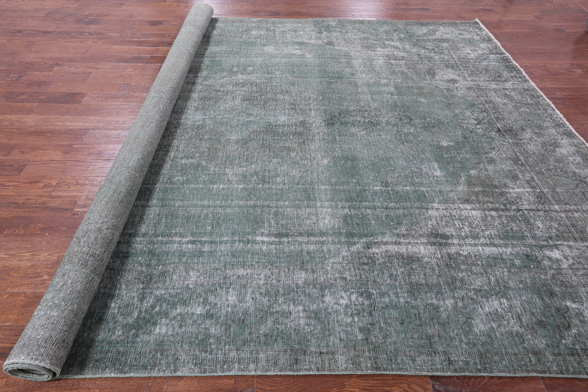 Persian Overdyed Hand Knotted Wool Rug - 9' 8" X 12' 10" - Golden Nile