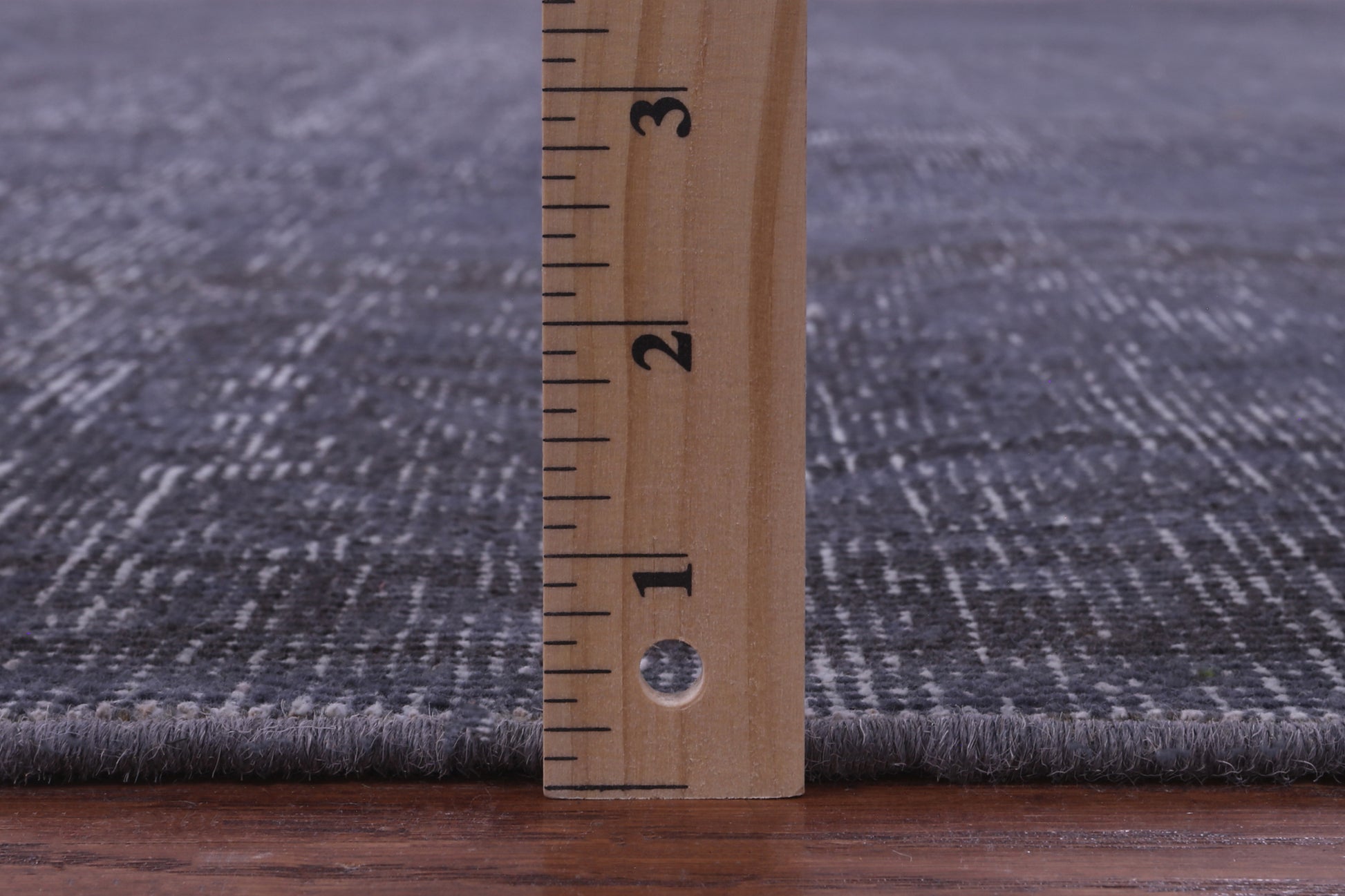 Grey Persian Overdyed Hand Knotted Wool Rug - 9' 8" X 12' 8" - Golden Nile