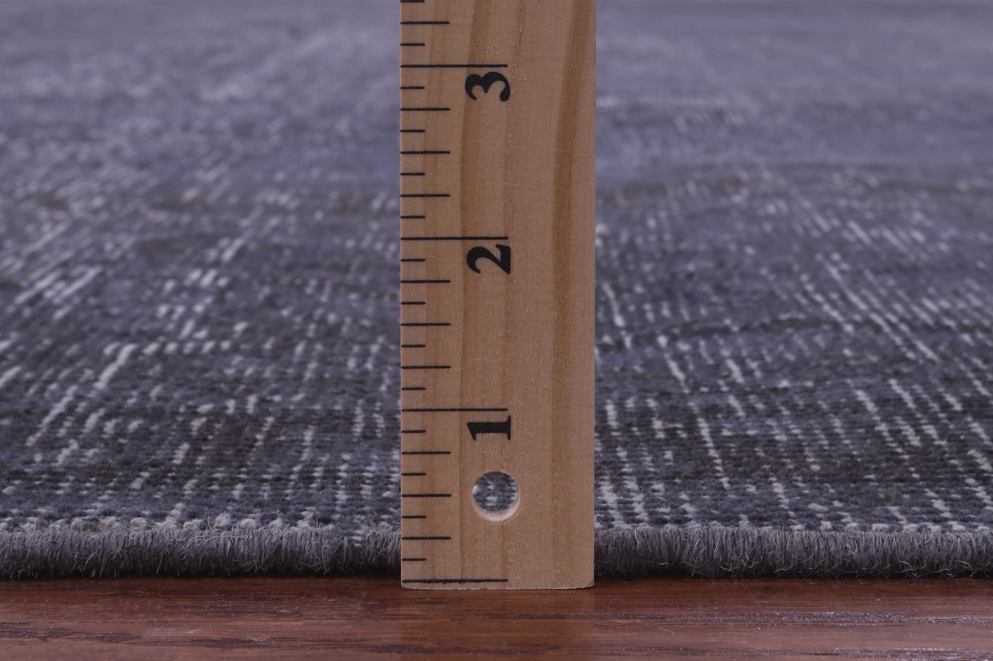 Grey Persian Overdyed Hand Knotted Wool Rug - 9' 8" X 12' 8" - Golden Nile