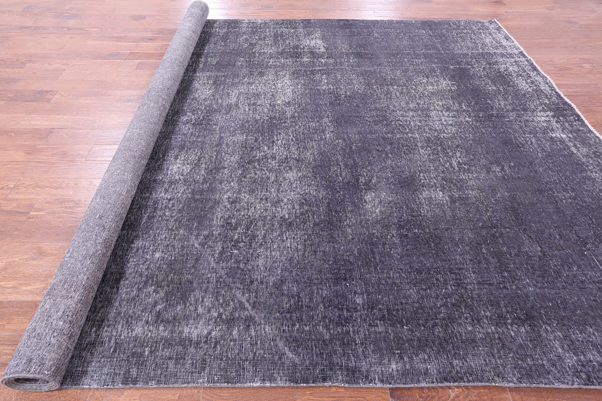 Persian Overdyed Hand Knotted Wool Rug - 9' 1" X 13' 0" - Golden Nile