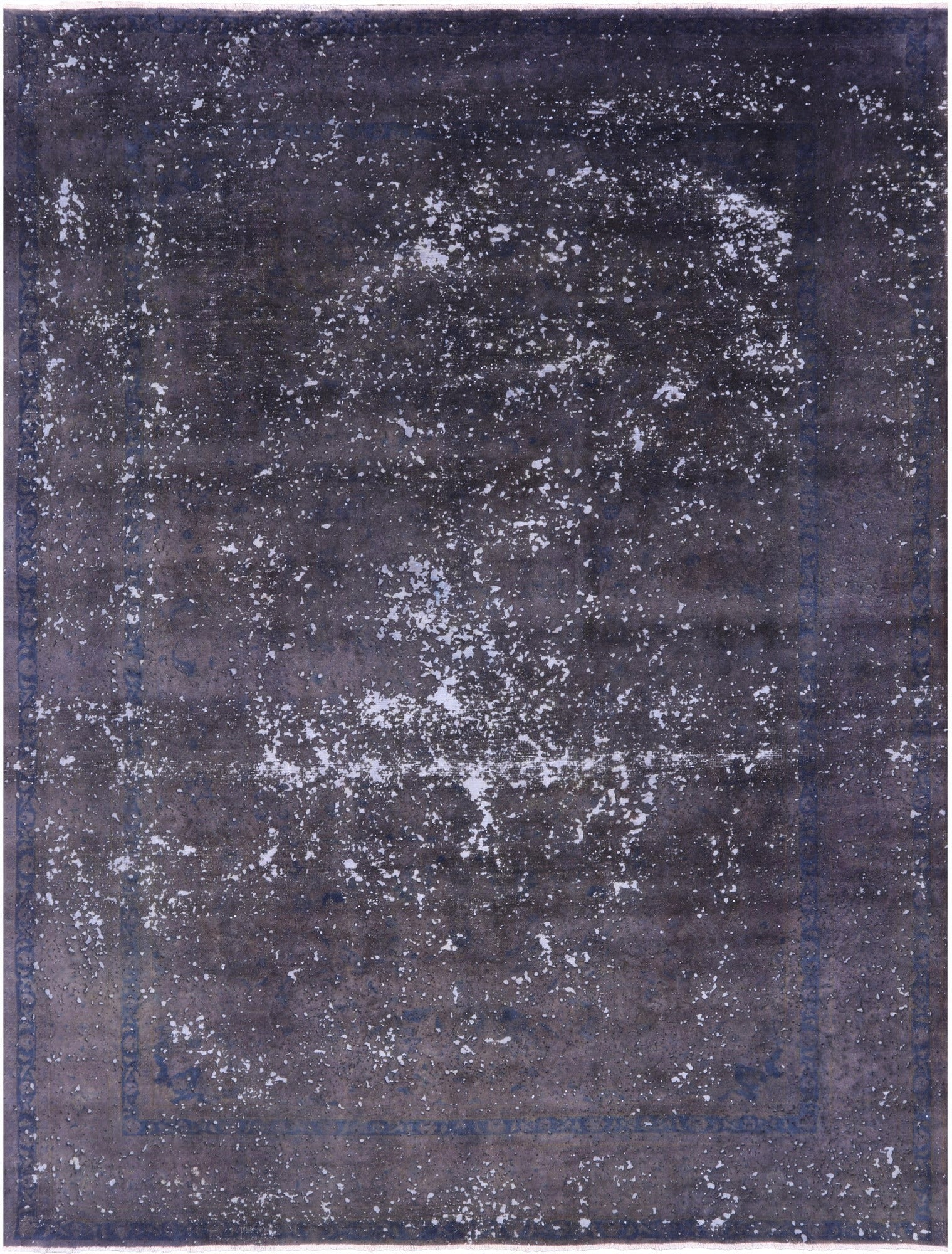 Persian Overdyed Handmade Wool Rug - 9' 10" X 12' 9" - Golden Nile
