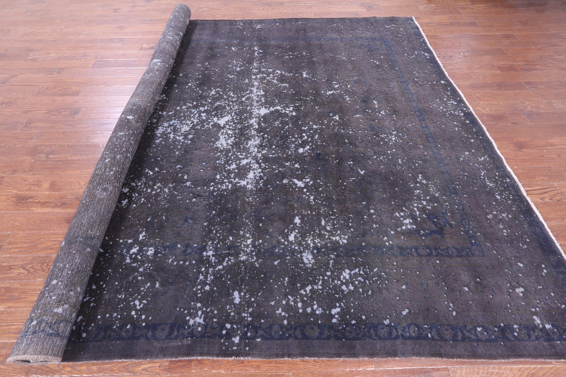 Persian Overdyed Handmade Wool Rug - 9' 10" X 12' 9" - Golden Nile
