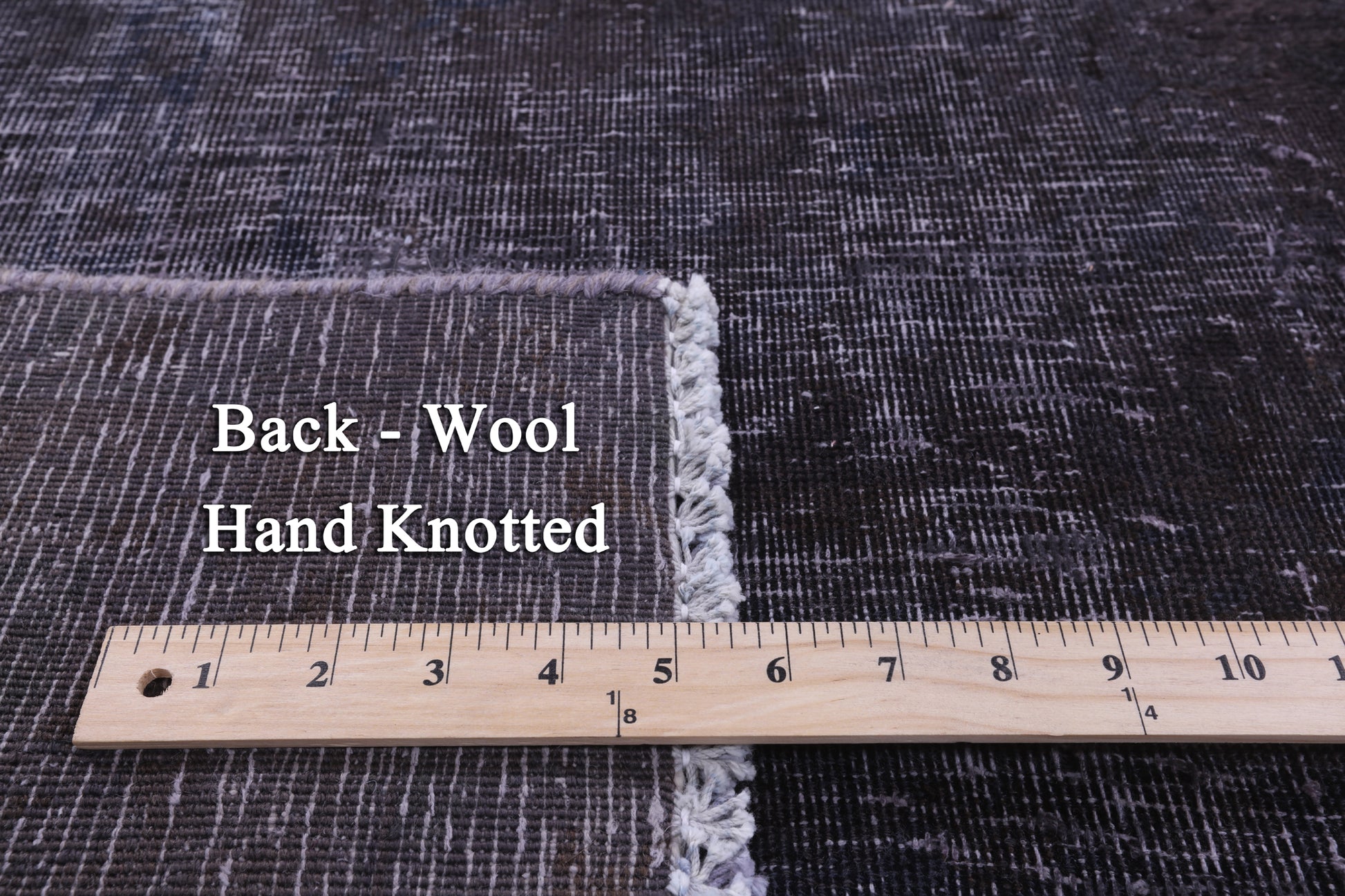 Persian Overdyed Hand Knotted Wool Rug - 9' 1" X 12' 10" - Golden Nile