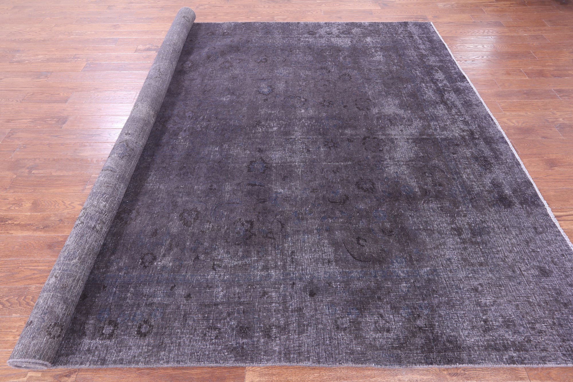 Persian Overdyed Hand Knotted Wool Rug - 9' 1" X 12' 10" - Golden Nile