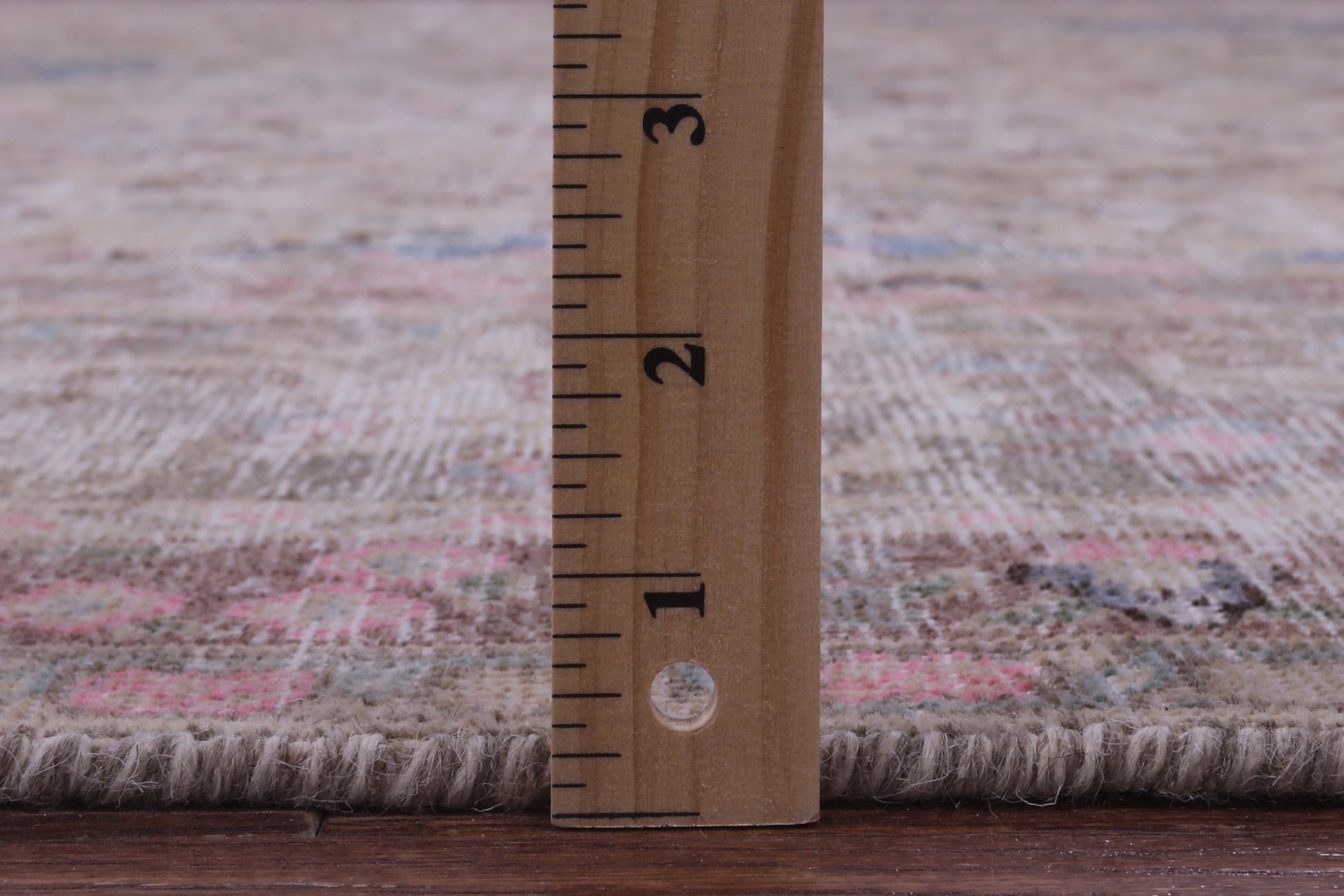 Ivory Persian Vintage White Wash Hand Knotted Wool Rug - 9' 6" X 12' 7" - Golden Nile