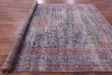 Persian Vintage White Wash Handmade Wool Rug - 9' 8" X 12' 7" - Golden Nile