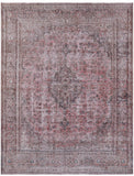 Persian Vintage White Wash Handmade Wool Rug - 9' 8" X 12' 5" - Golden Nile
