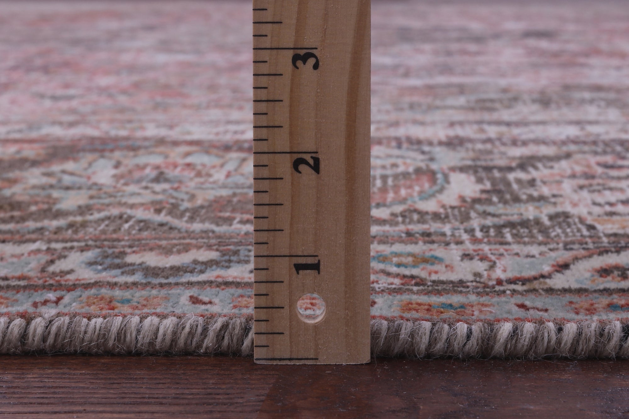 Persian Vintage White Wash Handmade Wool Rug - 9' 8" X 12' 5" - Golden Nile