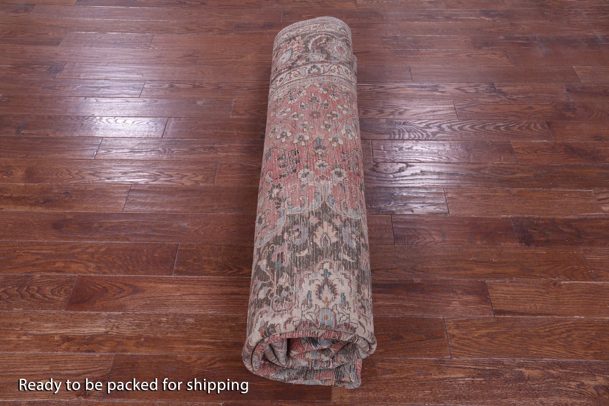 Persian Vintage White Wash Handmade Wool Rug - 9' 8" X 12' 5" - Golden Nile
